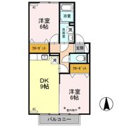 プリムヴェールの間取り画像