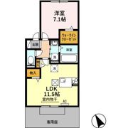 カオン Aの間取り画像