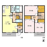 タウンコートみゆき Ⅱの間取り画像