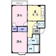 エスポアメゾンBの間取り画像