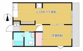 ハイツ片倉Aの間取り画像