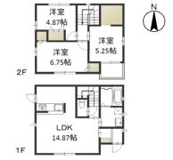 エスド・クーポラ Bの間取り画像