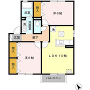 パストラーレ A・Bの間取り画像