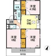 クレセント女池 Bの間取り画像