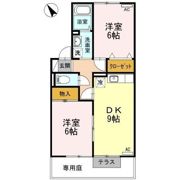 コルヌス ガーデン Bの間取り画像