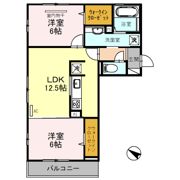 リバーサイド伴中央の間取り画像