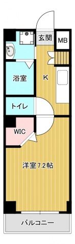 Legend Palaceの間取り画像