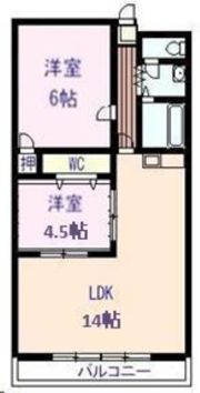 リバーサイドヒルズの間取り画像