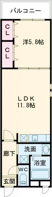 フジレジデンスの間取り画像