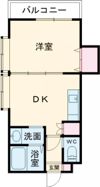 クレアージュ瀬戸越の間取り画像