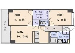 ヴィラスペランツァの間取り画像