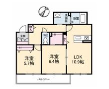 シャーメゾン宇多津 D棟の間取り画像