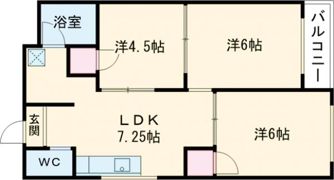 アドバンス21の間取り画像