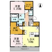 アーバン黒石の間取り画像