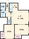 ポラリスの間取り画像