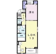 メゾンクロレ Ⅰの間取り画像