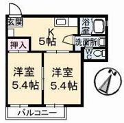 ベルヴュ貴船の間取り画像