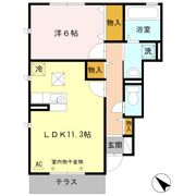ショコラ Ⅰの間取り画像