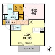ビューラー Dの間取り画像