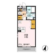 アビテ弁天の間取り画像