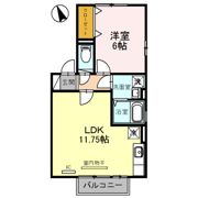 リバーサイドハイツの間取り画像
