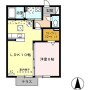 ソレアード A棟の間取り画像