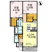 エスポワールメゾンの間取り画像