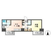 エクセルハイツ七番館の間取り画像