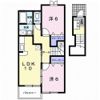 コーポ東野Dの間取り画像
