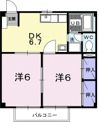 ミューズ松本Ⅲの間取り画像