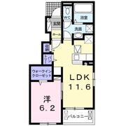 グレイスフルⅢの間取り画像