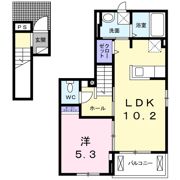 フォレストハイツⅠの間取り画像