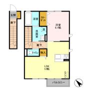 ベリーグラッド Aの間取り画像