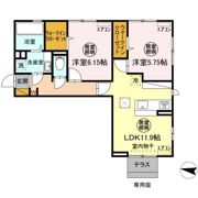 グラン シャルールの間取り画像