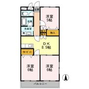 クレボナール三田の間取り画像