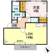 グランコート Bの間取り画像