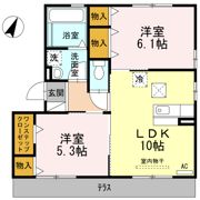 プール・トゥジュールの間取り画像