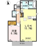 ハイム杉山 A棟の間取り画像