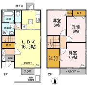 パル カヤクラ C棟の間取り画像