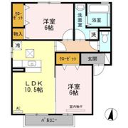 Lead みすず A棟の間取り画像