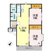 エルグレイス春日の間取り画像