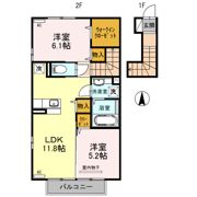 マール・ビビ C棟の間取り画像