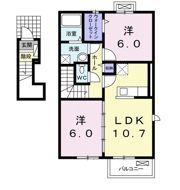 エクセルハウス下関 Ⅳの間取り画像