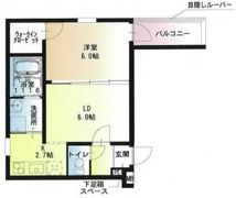 フジパレス田中町Ⅲ番館の間取り画像