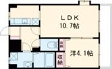 THE RESIDENCE PARK佐賀駅南Ⅱの間取り画像