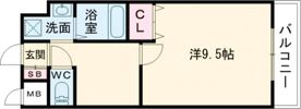 M’PLAZA津田駅前10番館の間取り画像