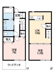 Riz エクリュの間取り画像