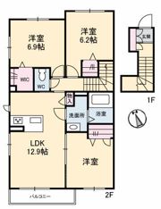Serena Garden B棟の間取り画像