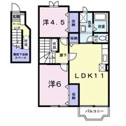 マルグリット Aの間取り画像