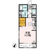 プランドール Bの間取り画像